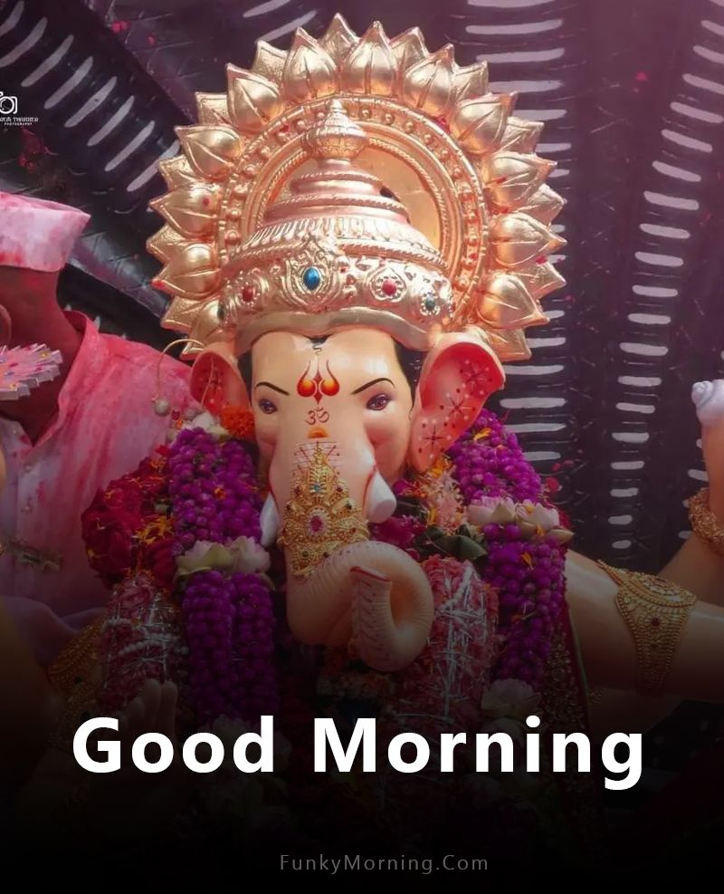 Top 999+ ganpati good morning images – Amazing Collection ganpati good morning images Full 4K